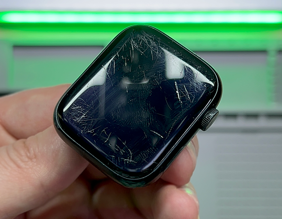 Polirendisplay.de Kratzer von der Apple Watch entfernen