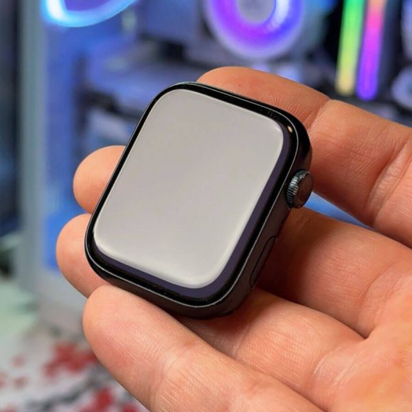 Apple Watch 6 Glas Polieren